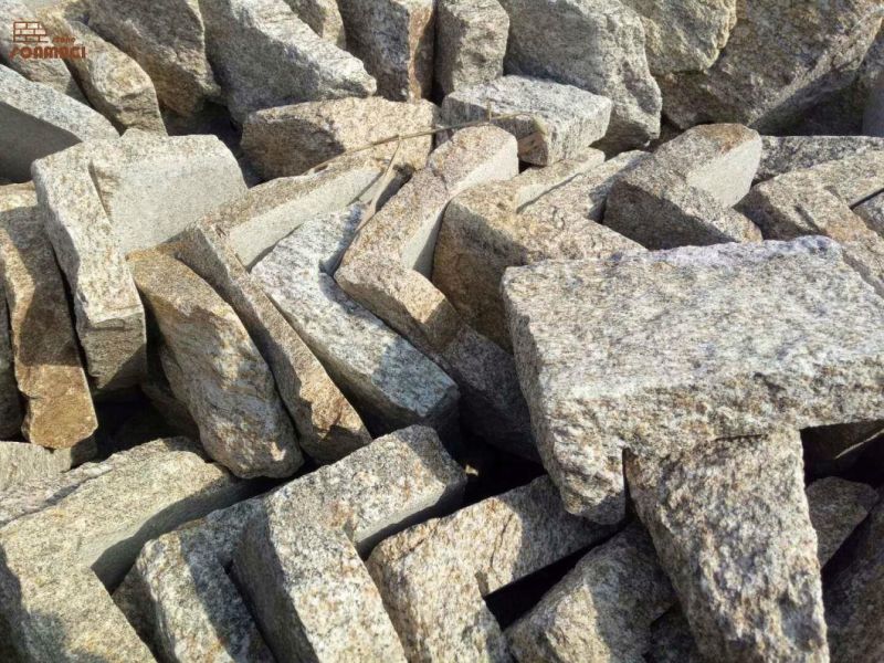 Natural Slate Yellow Granite Outside Loose Stone Veneer