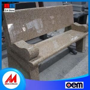 Wholesale Premium Design Light Gray Granite Garden Stone Bench