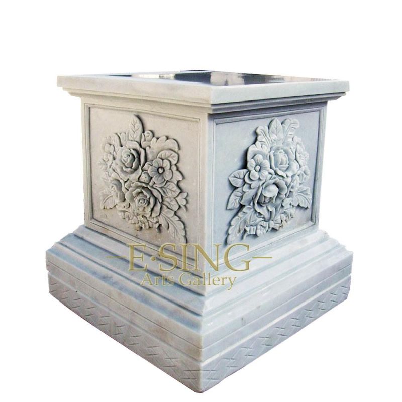 Natural White Marble Wholesale Factory Price of Marble Base