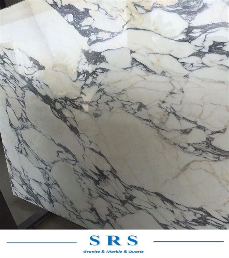 Arabescato White Marble with Black Veins for Flooring Tiles/Big Slabs/Bathroom