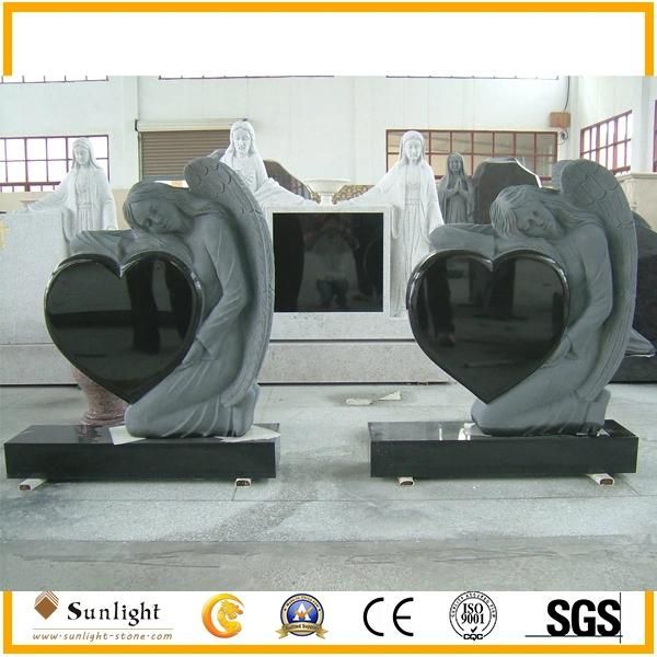 Hot India Aurora Granite Monument/Gravestone/Tombstone for Poland Market