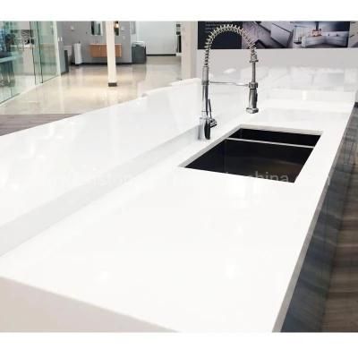 High-Grade Super White Minicrystal Stone (marble glass) Marble Artificial