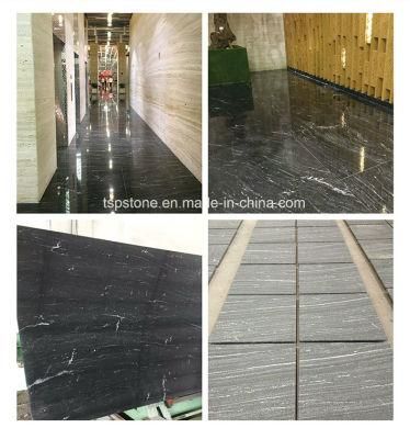 Natural Granite Via Lactea Black Granite Slab
