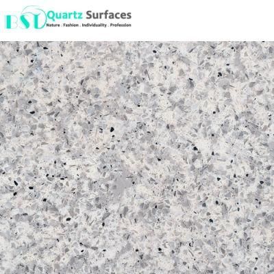 15mm Granite Imitation Multicolor Quartz Stone for Countertops