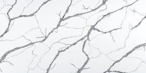 Artificial Stone Calacatta White Quartz Slabs Factory Price