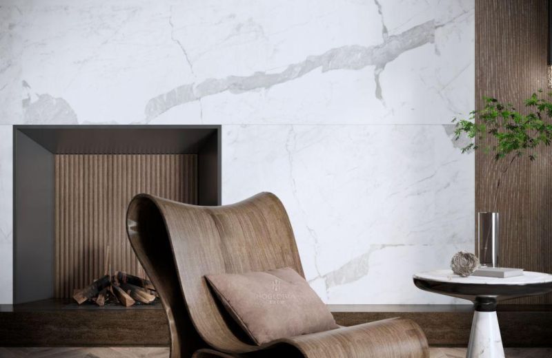 White Marble Italy Calacatta Tile Slab