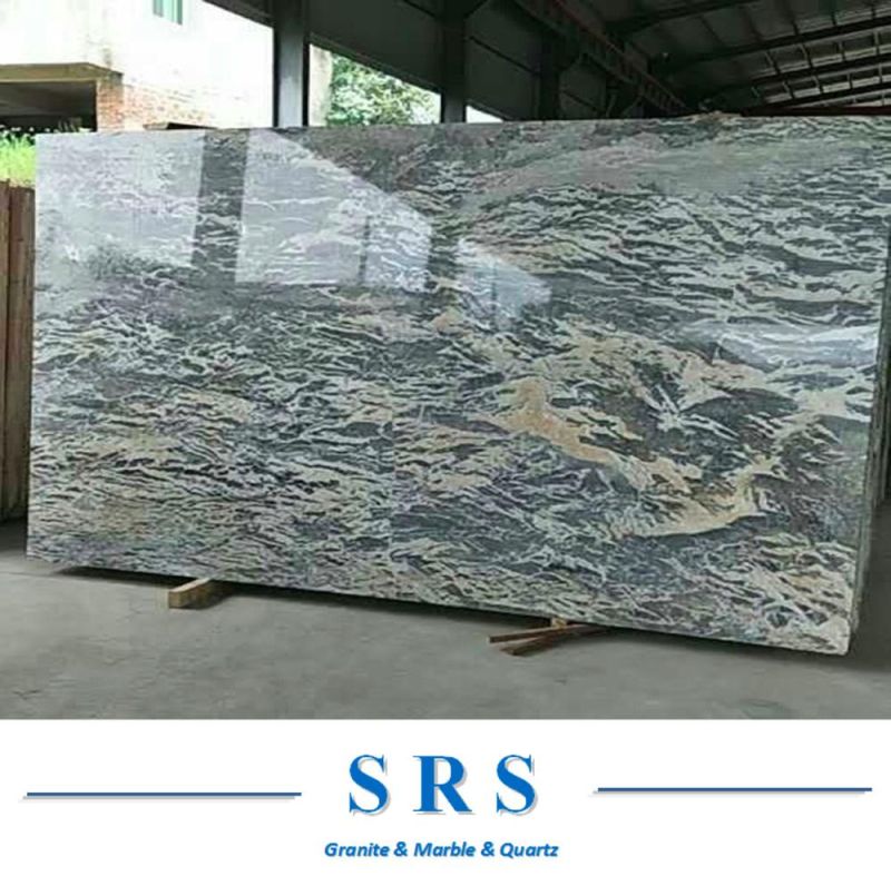 Polished Perth Blue Grey Marble for Flooring/Countertop/Walling