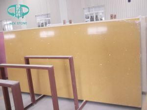 Yellow Artificial Stone Marble for Wall/Flooring/Tile/Kitchen Countertop/Stair Steps/Tombstone/Fountain/Vanity Top