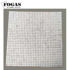 1X1 Inch Greece New Volokas White Marble Mosaic Tile