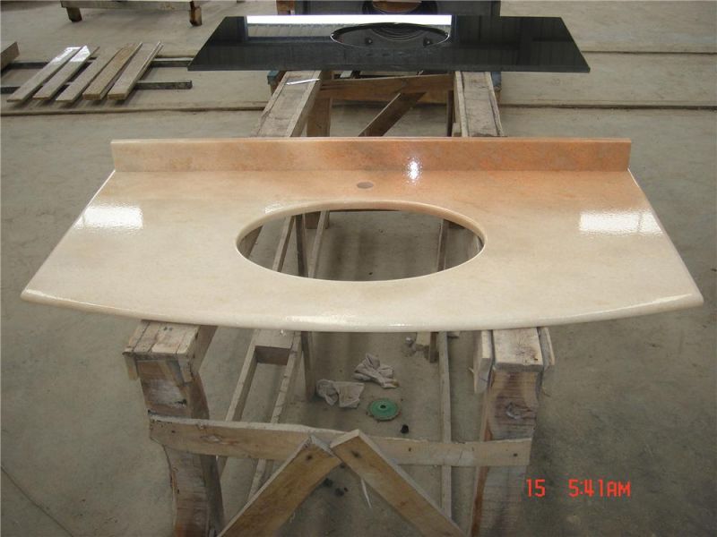 Environment Friendly New Material Artificial Marble/Quartz Stone for Dinning Table Top Counter Top