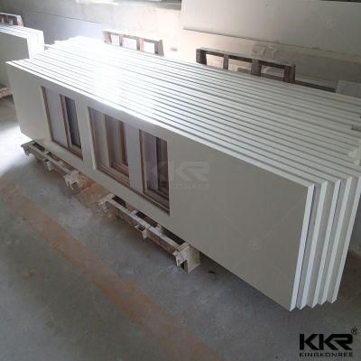 Kkr Factory Decorate Material Customized Artificial Stone Marble Pattern Kitchen Countertops