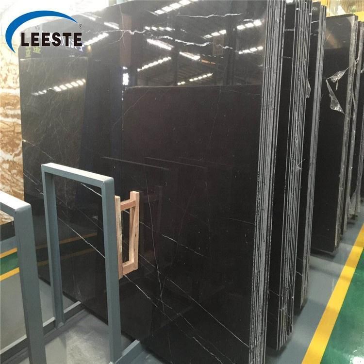 Black Marquina Marble Natural Black Marble with White Veins