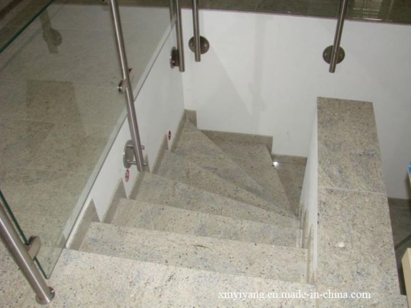 Natural Polished Viscont White Granite for Kitchen Island/Countertop