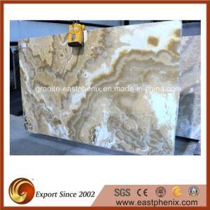 High Quality Cappuccino Onyx Slab for Countertop/Vanity Top
