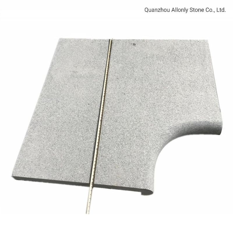 G633 White Granite Swimming Pool Stone Corner Copping Tile