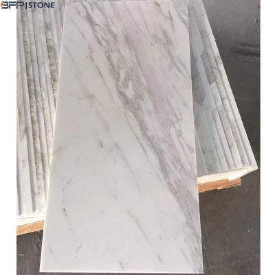 New Quarry M231 Volakas White Marble Natural Stone Polished Floor Tile for Decoration