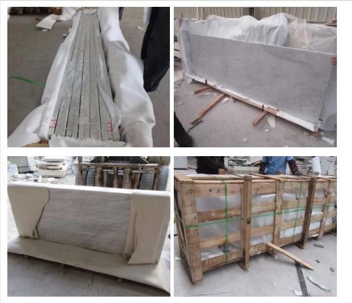 Columbia White Veins Marble Slabs for Wall/ Flooring/Countertops/Vanity Tops