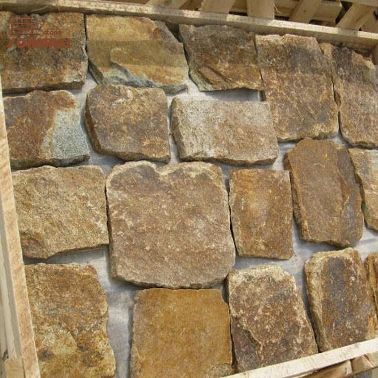 Rusty Free Form Exterior Stone Cladding for Building Decoration