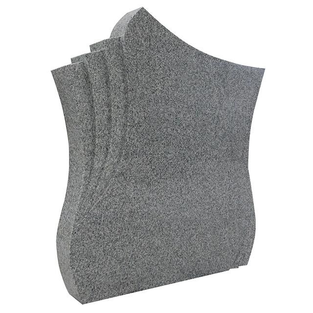 Portugal Style Cheap Price Simple Design Gray Natural Granite Monument