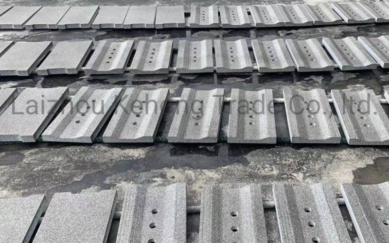 Natural Dark Grey Hairy Granite Slab, Polished Granite Slab