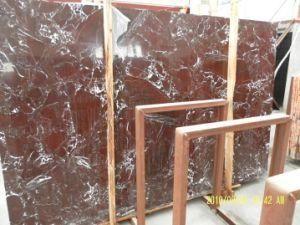 Polished Natural Stone Rosso Lavento Marble Slabs for Wall/Flooring