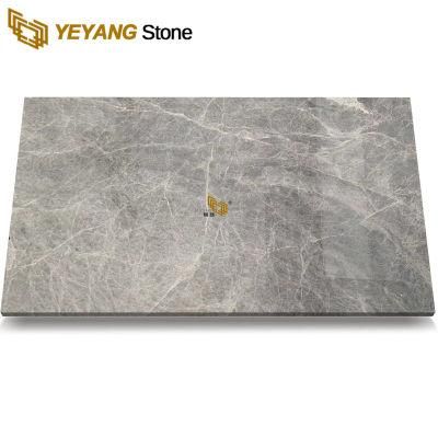 China Natural Stone Grey Marble for Interiors Floor/Wall Slabs/Tiles/Stairs/Mosaic/Vanity/Bathroom/Top Decoration/Background