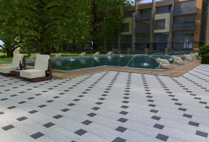 Flamed/Bush-Hammered/Sandblast/Honed/Grey/Beige/Black Natural Granite/Basalt Flooring Outdoor Kerbstone/Curbstone/Paving/Paver/Pavement Stone