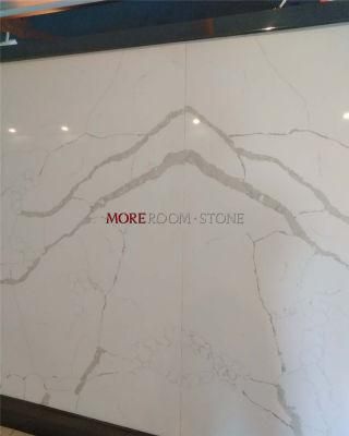 Wholesale Bookmatch Pattern Engineered Marble Stone Quartz Stone Slabs for Kitchen Countertop