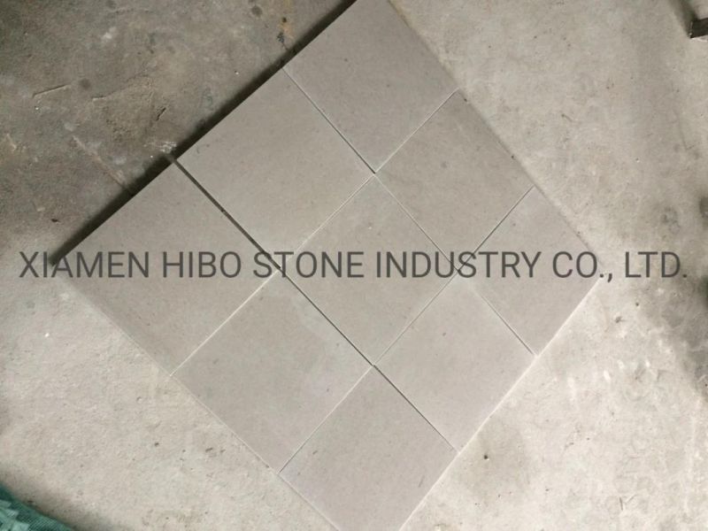 Beige Grey China Natural Stone Floor and Wall Decoration 3X6/6X12/12X12 or 75X150mm Honed Marble Tile