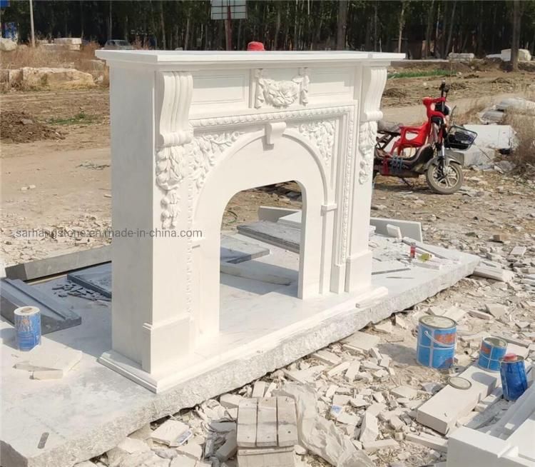 Indoor Marble Fireplace Mantel Decorative Fireplace Mantel Fireplace Surround