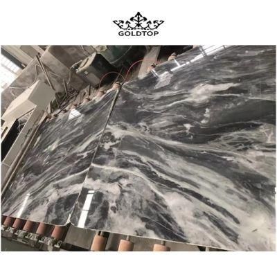 Building Material Polished/Honed Surface Bathroom/Kitchen Countertop Calacatta Grey Marble for Home