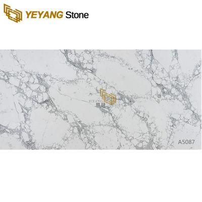 Artificial Quartz Stone Countertops Quartz Slabs for Kitchen/Island/Backsplash/Bathroom/Vanity Countertop Material