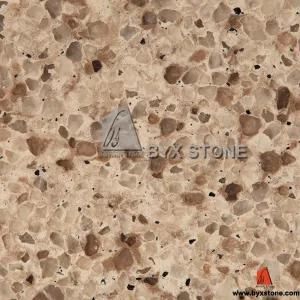 Beige Crystal Quartz for Slab, Countertop, Tile