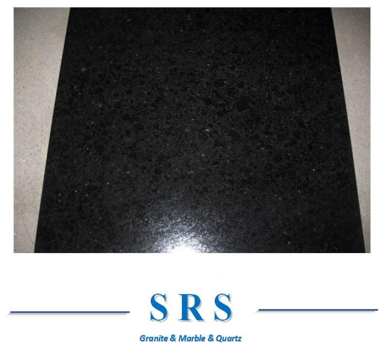Polished/Honed/ Bushhammered Black Granite G684 for Paving Stone/Swimming Pools