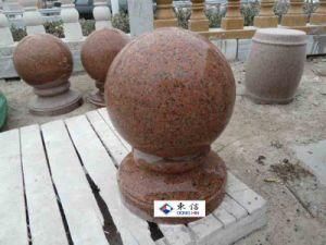G3786 Granite Stone Fountain Ball Granite Stone Ball