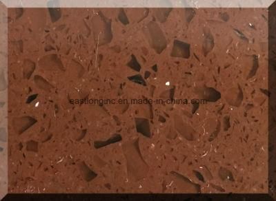 South Africa Sparkling Dark Brown Quartz Stone