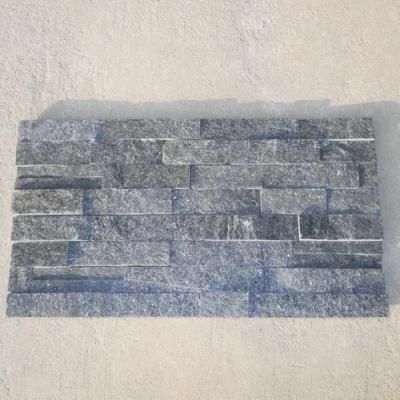Black Quartz Stone Natural Culture Stone for Wall Cladding and Facada