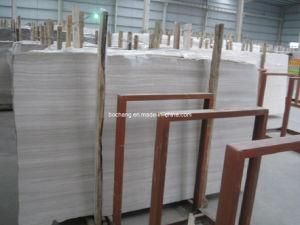 White Wood Marble for Flooring Tile Slab