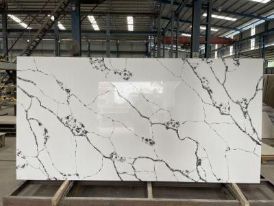 Fish Maw White Carrara Quartz Plate Is Cheap and of High Quality