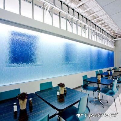 Decorative 3D Transparent Acrylic Solid Surface Home Decor Panel