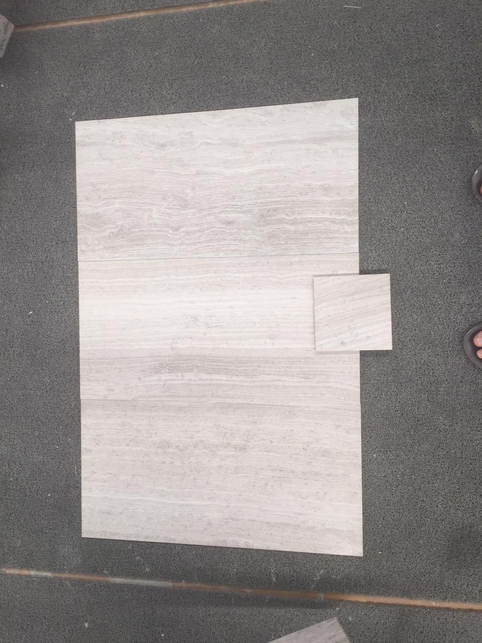 Whtie Wood Timber Wood Serperggiante Light Marble Tile and Slab