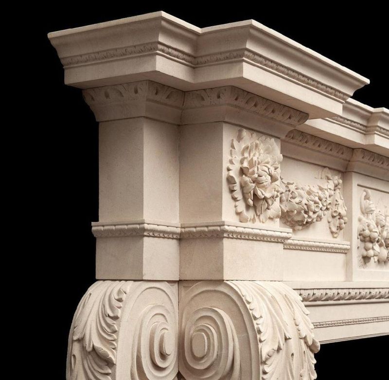 Factory Directly Marble Fireplace Indoor Fireplace