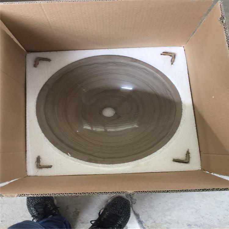 2020 Hot Selling White Black Yellow Brown Marble Basains Sinks for Bathroom