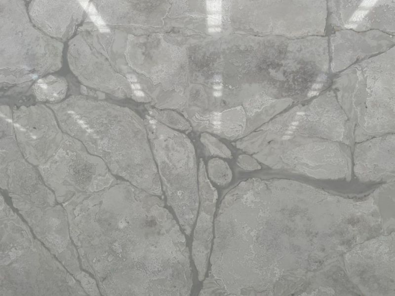 Modern Artificial Quartz Stone Kitchen Countertop Thickness 2cm Esv003