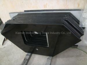 Natural Stone Black Granite for Kitchen Counter Tops/ Bathroom Vanity Tops/ Bar Tops Interior/ Outside Decoration