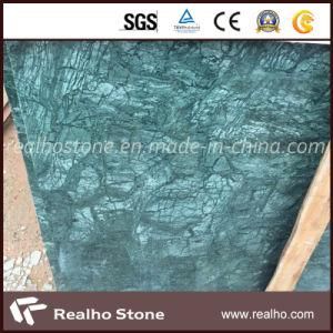 Polished Dark Green Marble Slab for Wall Decoration