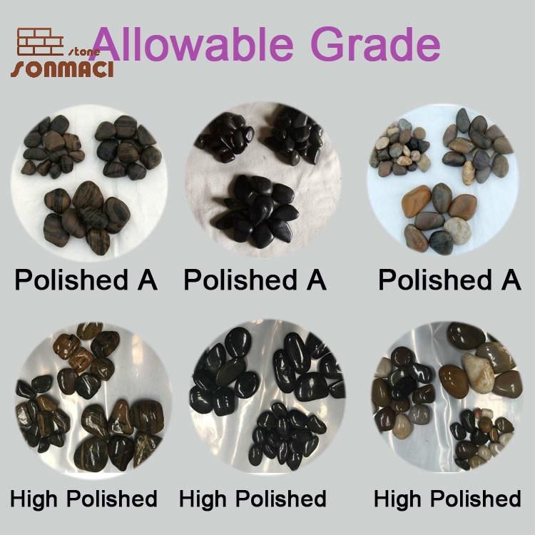 Colorful Natural Quartz Wash Pebble Stone
