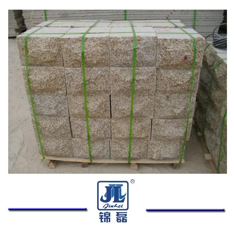 Yellow Slate Mushroom Tiles Stone Wall Facade Mushroom Wall Stone for Wall Panel Cladding and Wall Corner