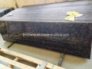 Natural Tan Brown Granite for Kitchen Countertop Vanity Top