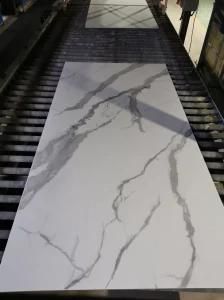 Ali Snow Mountain Artificial Sintered Stone Slab 6mm Thin for Background Wall, Furniture Countertop